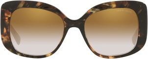 Żółte okulary damskie Giorgio Armani