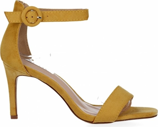 Żółte sandały BELLUCCI z klamrami