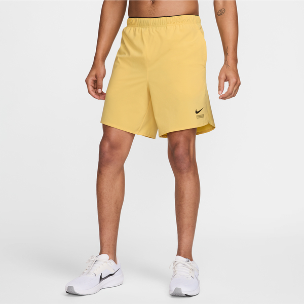 Żółte spodenki Nike z tkaniny