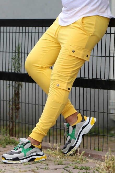 Żółte spodnie Duuf