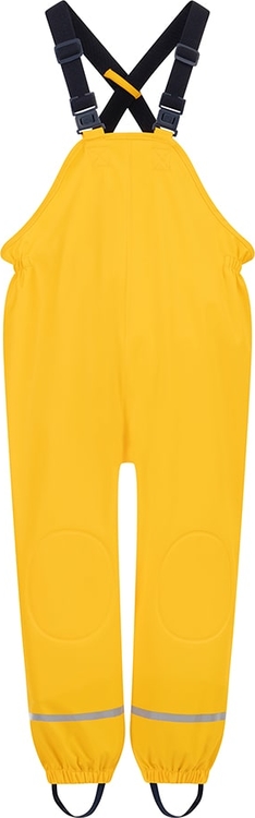 Żółte spodnie dziecięce Schmuddelwedda