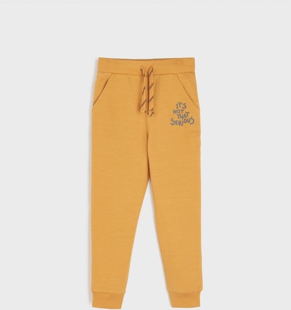 Żółte spodnie dziecięce Sinsay dla chłopców