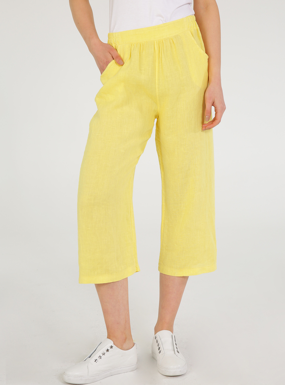 Żółte spodnie Unisono