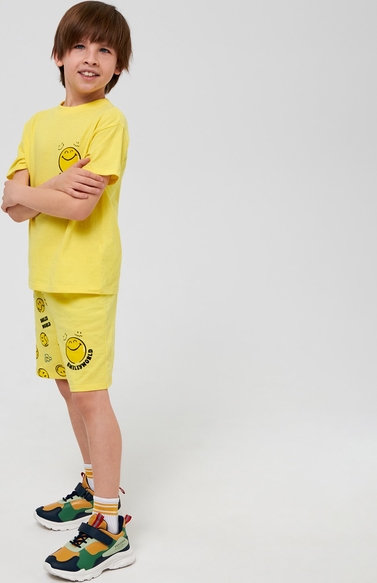 Żółty dres dziecięcy Sinsay z dzianiny