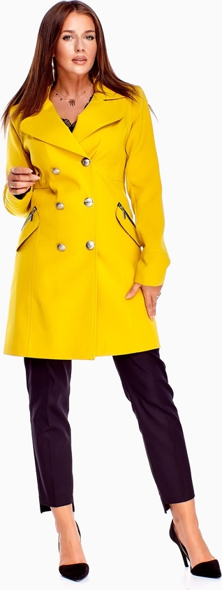 Żółty płaszcz TAGLESS
