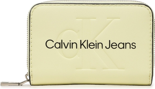 Żółty portfel Calvin Klein