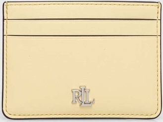 Żółty portfel Ralph Lauren