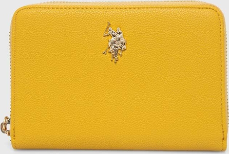 Żółty portfel U.S. Polo
