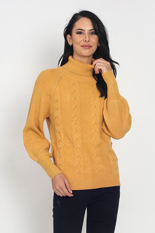 Żółty sweter ASSUILI