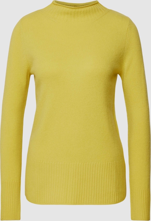 Żółty sweter Christian Berg Woman z wełny