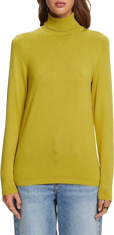 Żółty sweter Esprit w stylu casual