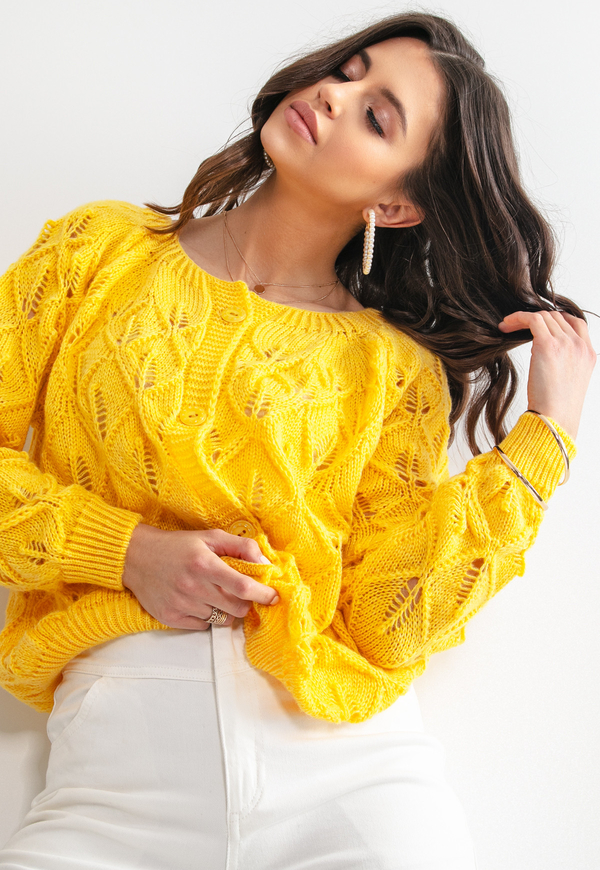Żółty sweter Fobya