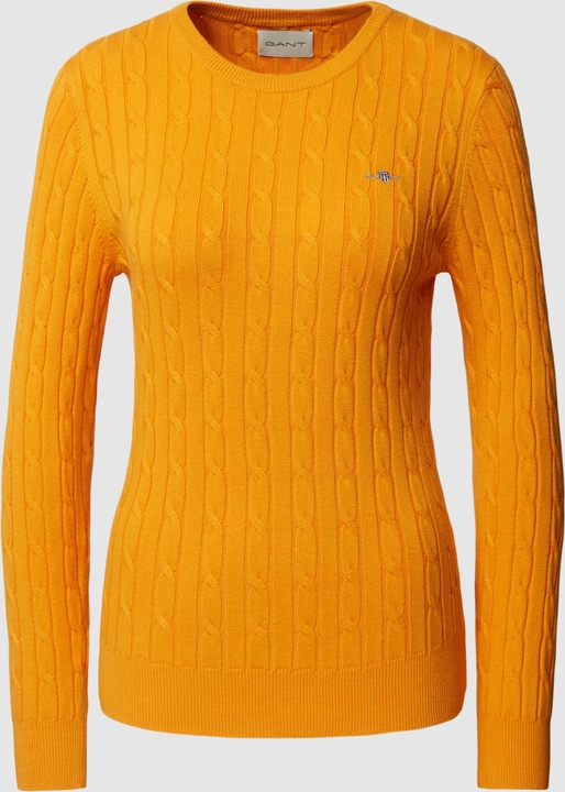 Żółty sweter Gant