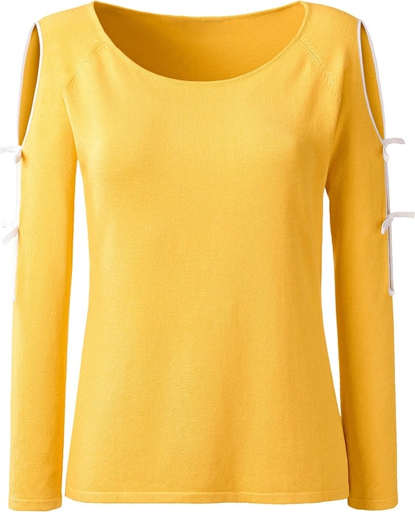 Żółty sweter Heine