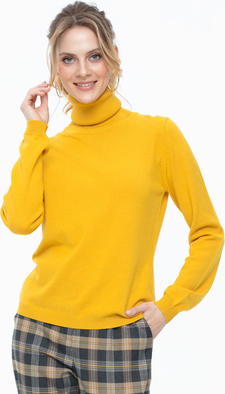 Żółty sweter L’AF
