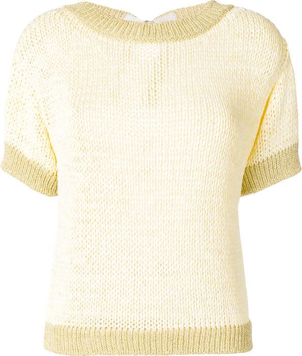 Żółty sweter La Fileria For D&aniello