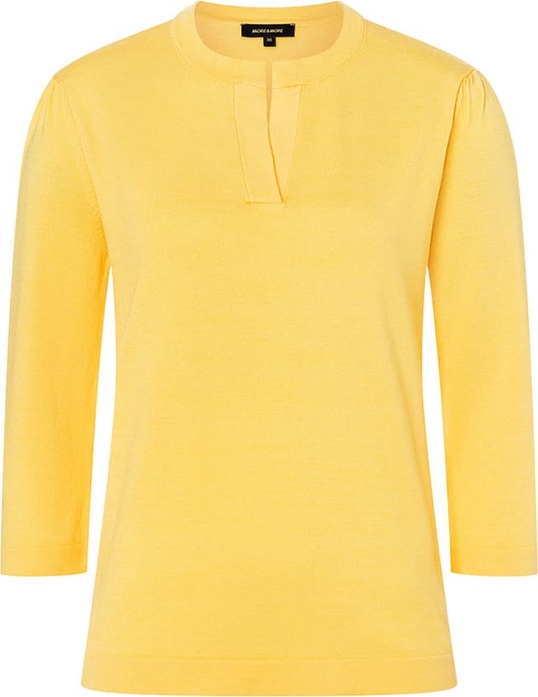 Żółty sweter More & More