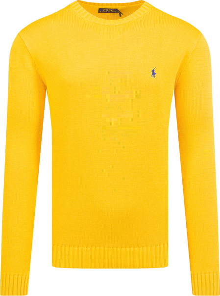Żółty sweter POLO RALPH LAUREN w stylu casual