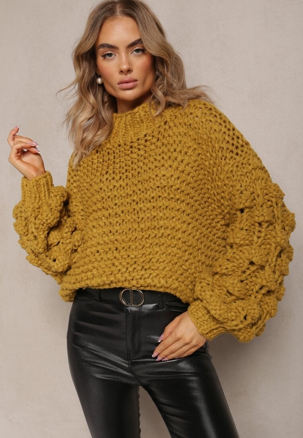 Żółty sweter Renee
