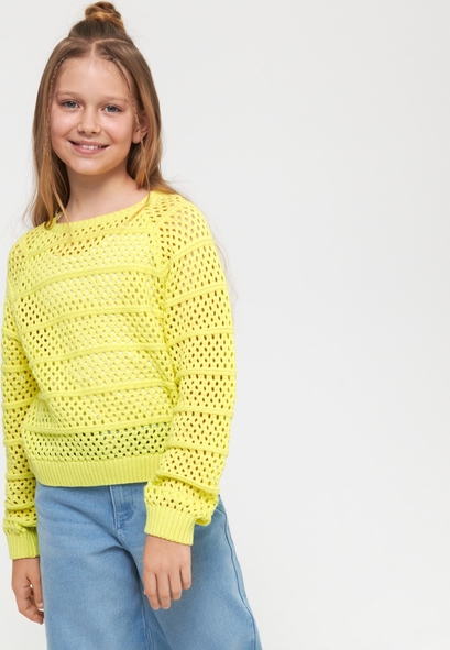 Żółty sweter Sinsay