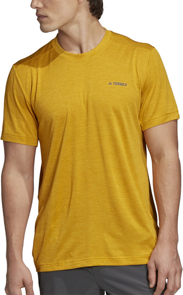 Żółty t-shirt Adidas