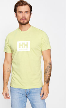 Żółty t-shirt Helly Hansen