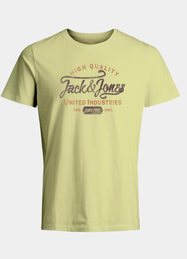 Żółty t-shirt Jack & Jones