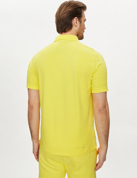 Żółty t-shirt Karl Lagerfeld w stylu casual