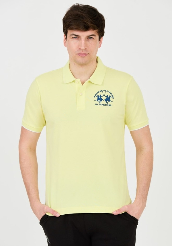 Żółty t-shirt La Martina
