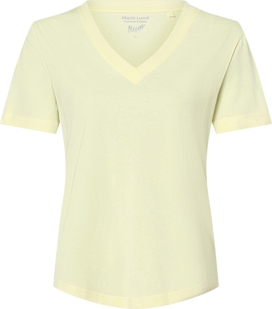 Żółty t-shirt Marie Lund