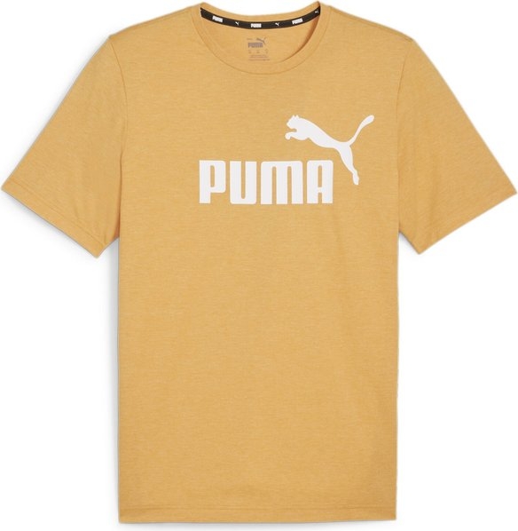 Żółty t-shirt Puma w młodzieżowym stylu