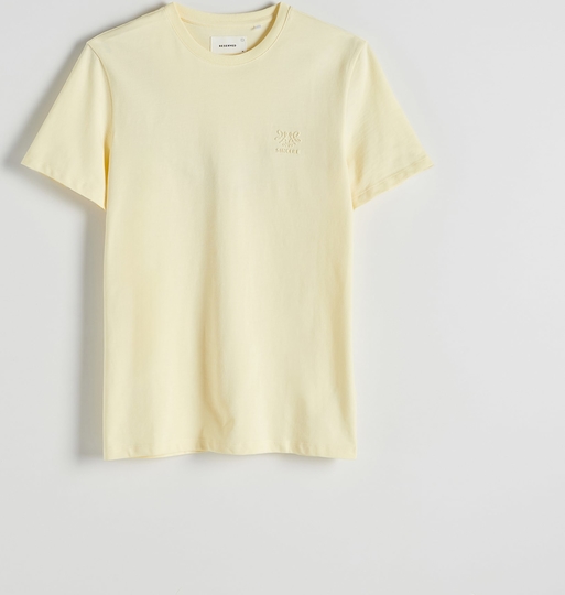 Żółty t-shirt Reserved
