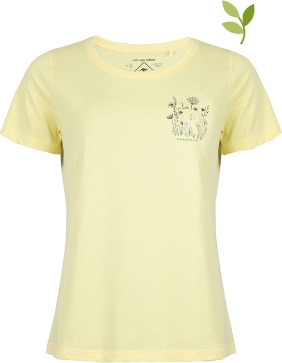 Żółty t-shirt Roadsign z krótkim rękawem