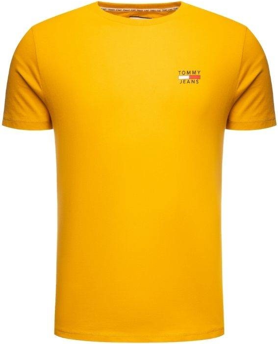 Żółty t-shirt Tommy Hilfiger