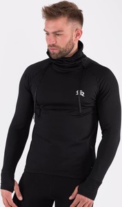 Czarna bluza Rough Radical w sportowym stylu z polaru