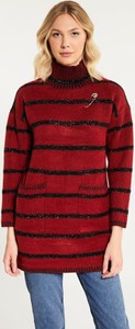 Czerwony sweter Monnari w stylu casual