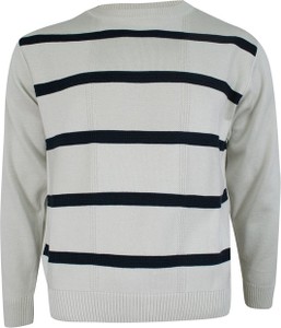 Sweter Max Sheldon w młodzieżowym stylu z okrągłym dekoltem