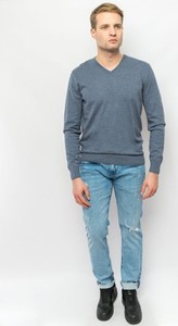 Niebieskie jeansy Pepe Jeans z bawełny