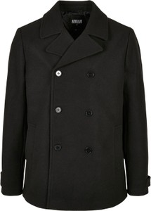 Czarna kurtka Urban Classics przejściowa bez kaptura krótka