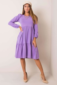 Fioletowa sukienka 5.10.15 w stylu casual midi