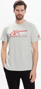 T-shirt ASICS w sportowym stylu z krótkim rękawem