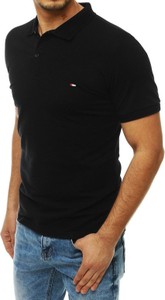 Czarna koszulka polo Dstreet w stylu casual