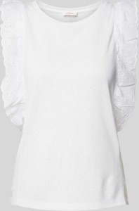 Bluzka S.Oliver z okrągłym dekoltem w stylu casual z długim rękawem