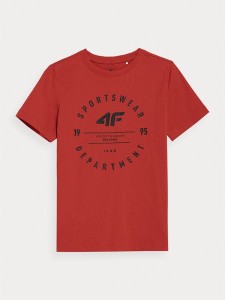 Koszulka dziecięca 4F ze skóry dla chłopców