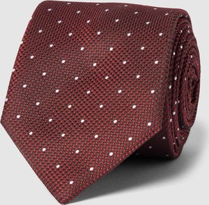 Krawat Hugo Boss z nadrukiem