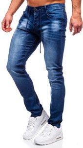 Jeansy Denley z jeansu w stylu casual