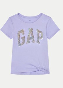 Fioletowa bluzka dziecięca Gap