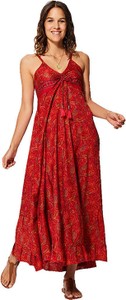 Sukienka Ipanima na ramiączkach rozkloszowana