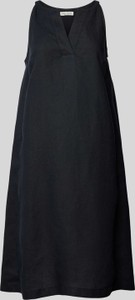 Czarna sukienka Marc O'Polo bez rękawów z lnu