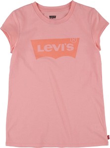 Różowa bluzka dziecięca Levis dla dziewczynek